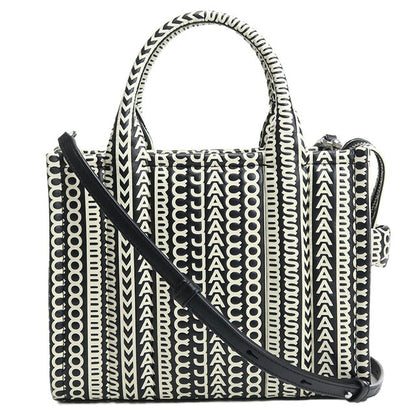 マーク・ジェイコブス トートバッグ レディース ブランド MARC JACOBS THE MINI TOTE レザー ベトナム 2S3HTT001H03 BLACK-WHITE バッグ MAJ2S3HTT001H03011