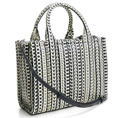 マーク・ジェイコブス トートバッグ レディース ブランド MARC JACOBS THE MINI TOTE レザー ベトナム 2S3HTT001H03 BLACK-WHITE バッグ MAJ2S3HTT001H03011