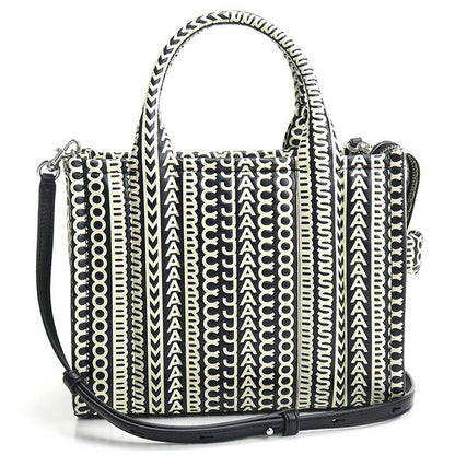 マーク・ジェイコブス トートバッグ レディース ブランド MARC JACOBS THE MINI TOTE レザー ベトナム 2S3HTT001H03 BLACK-WHITE バッグ MAJ2S3HTT001H03011