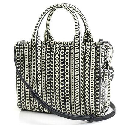 マーク・ジェイコブス トートバッグ レディース ブランド MARC JACOBS THE MINI TOTE レザー ベトナム 2S3HTT001H03 BLACK-WHITE バッグ MAJ2S3HTT001H03011
