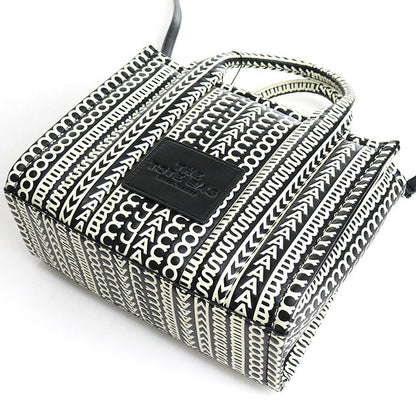 マーク・ジェイコブス トートバッグ レディース ブランド MARC JACOBS THE MINI TOTE レザー ベトナム 2S3HTT001H03 BLACK-WHITE バッグ MAJ2S3HTT001H03011
