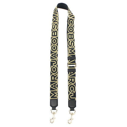 マークジェイコブス ショルダーストラップ レディース ブランド MARC JACOBS THE THIN STRAP 2S3SST002S02 BLACK-GOLD 小物 MAJ2S3SST002S02011