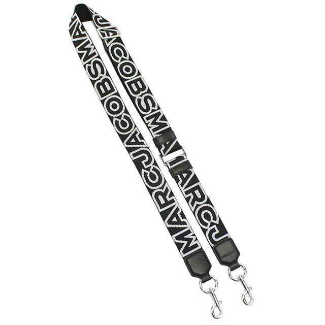 マークジェイコブス ショルダーストラップ レディース ブランド MARC JACOBS THE THIN STRAP 2S3SST002S02 BLACK-SILVER 小物 MAJ2S3SST002S02021
