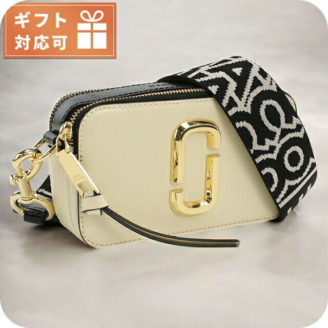 マーク・ジェイコブス 斜め掛け ショルダーバッグ レディース ブランド MARC JACOBS THE SNAPSHOT フィリピン 2S3HCR500H03 CLOUD WHITE-MULTI ホワイト系 MAJ3HCR500H03041