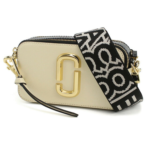 マーク・ジェイコブス 斜め掛け ショルダーバッグ レディース ブランド MARC JACOBS THE SNAPSHOT フィリピン 2S3HCR500H03 CLOUD WHITE-MULTI ホワイト系 MAJ3HCR500H03041