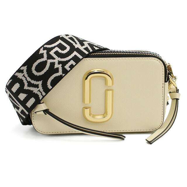 マーク・ジェイコブス 斜め掛け ショルダーバッグ レディース ブランド MARC JACOBS THE SNAPSHOT フィリピン 2S3HCR500H03 CLOUD WHITE-MULTI ホワイト系 MAJ3HCR500H03041