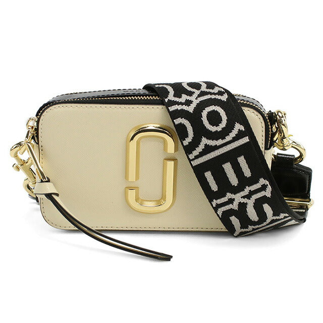 マーク・ジェイコブス 斜め掛け ショルダーバッグ レディース ブランド MARC JACOBS THE SNAPSHOT フィリピン 2S3HCR500H03 CLOUD WHITE-MULTI ホワイト系 MAJ3HCR500H03041