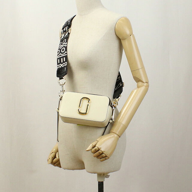 マーク・ジェイコブス 斜め掛け ショルダーバッグ レディース ブランド MARC JACOBS THE SNAPSHOT フィリピン 2S3HCR500H03 CLOUD WHITE-MULTI ホワイト系 MAJ3HCR500H03041