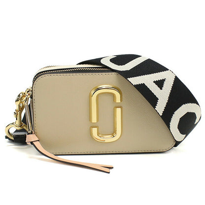 マーク・ジェイコブス 斜め掛け ショルダーバッグ レディース ブランド MARC JACOBS THE SNAPSHOT ベトナム 2S3HCR500H03 KHAKI MULTI　ベージュ系 MAJ3HCR500H03051