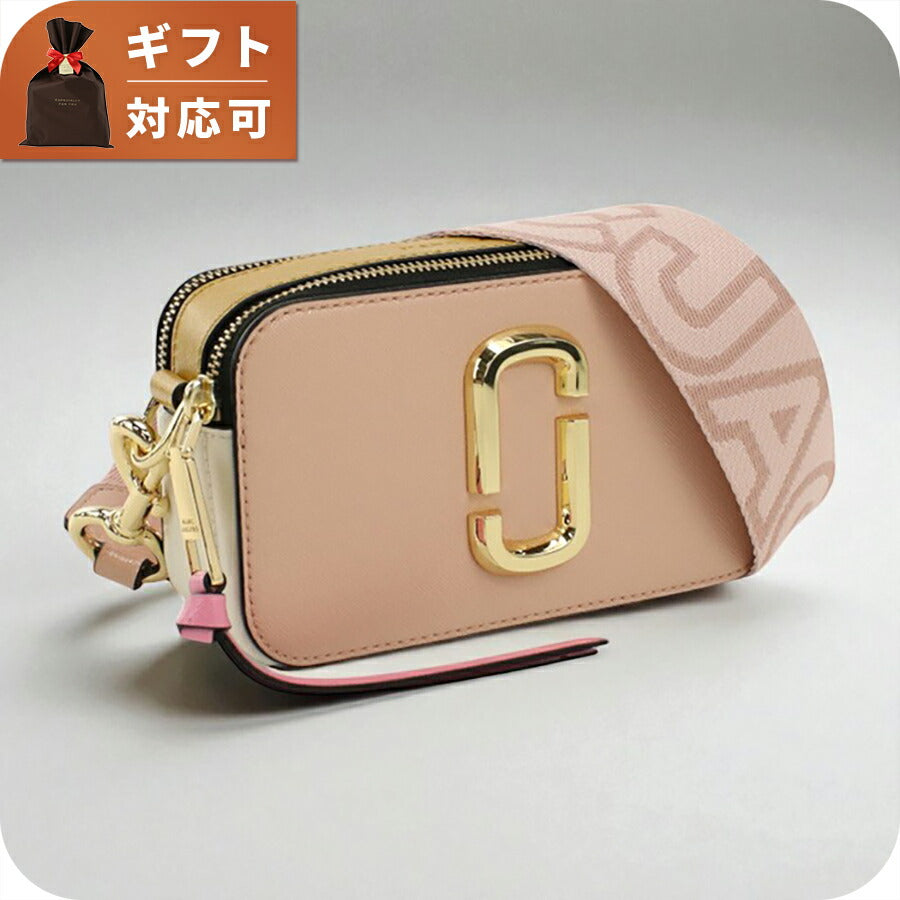 マークジェイコブス 斜め掛け ショルダーバッグ レディース ブランド MARC JACOBS THE SNAPSHOT 2S3HCR500H03 ピンク バッグ MAJ3HCR500H03061