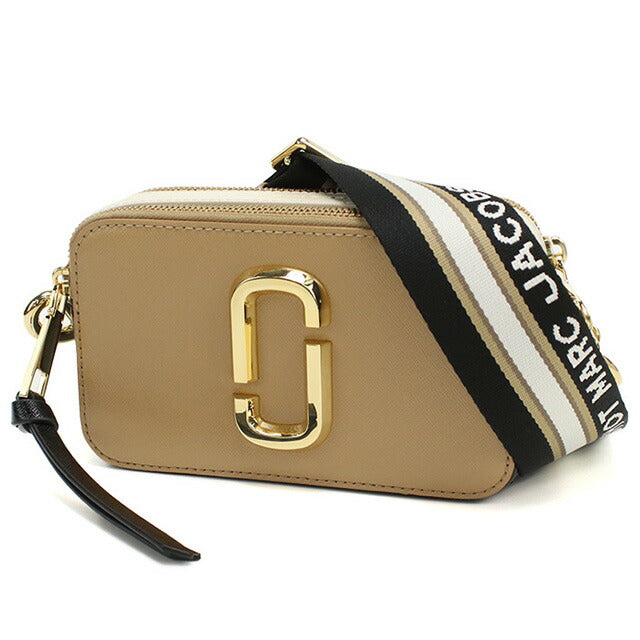 マーク・ジェイコブス 斜め掛け ショルダーバッグ レディース ブランド MARC JACOBS THE SNAPSHOT ベトナム 2S3HCR500H03 CAMEL MULTI ブラウン系 MAJ3HCR500H03071