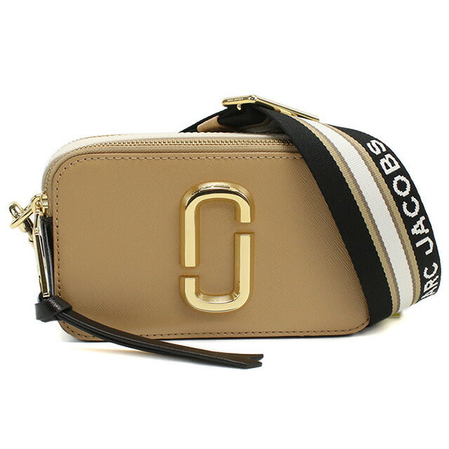 マーク・ジェイコブス 斜め掛け ショルダーバッグ レディース ブランド MARC JACOBS THE SNAPSHOT ベトナム 2S3HCR500H03 CAMEL MULTI ブラウン系 MAJ3HCR500H03071
