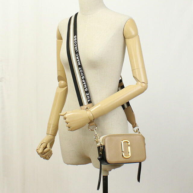 マーク・ジェイコブス 斜め掛け ショルダーバッグ レディース ブランド MARC JACOBS THE SNAPSHOT ベトナム 2S3HCR500H03 CAMEL MULTI ブラウン系 MAJ3HCR500H03071