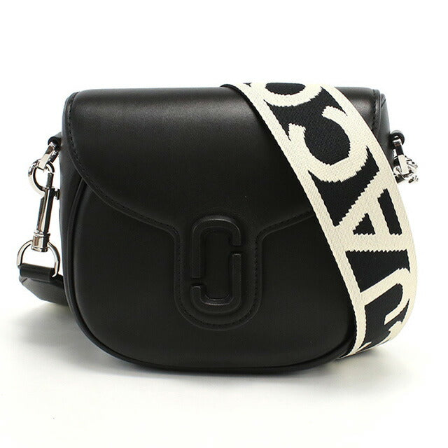マーク・ジェイコブス 斜め掛け ショルダーバッグ レディース ブランド MARC JACOBS THE SMALL SADDLE BAG レザー ベトナム 2S3HMS003H03 BLACK ブラック MAJ3HMS003H03011