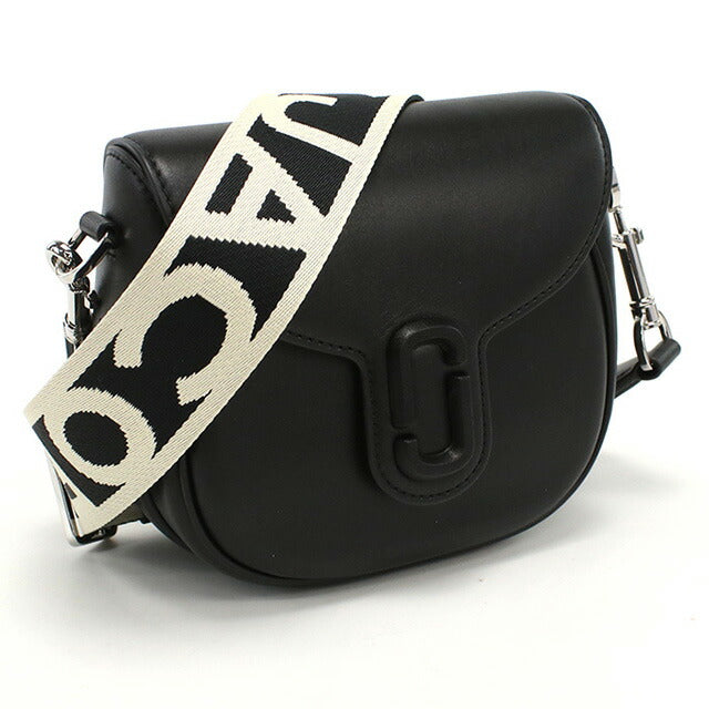 マーク・ジェイコブス 斜め掛け ショルダーバッグ レディース ブランド MARC JACOBS THE SMALL SADDLE BAG レザー ベトナム 2S3HMS003H03 BLACK ブラック MAJ3HMS003H03011