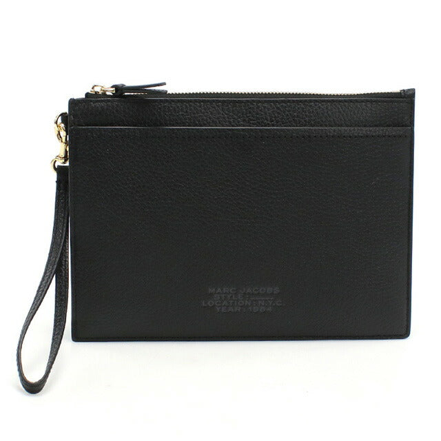 マーク・ジェイコブス ポーチ レディース ブランド MARC JACOBS THE SMALL WRISTLET レザー ベトナム 2S3SMP036S01 BLACK ブラック バッグ MAJ3SMP036S01011