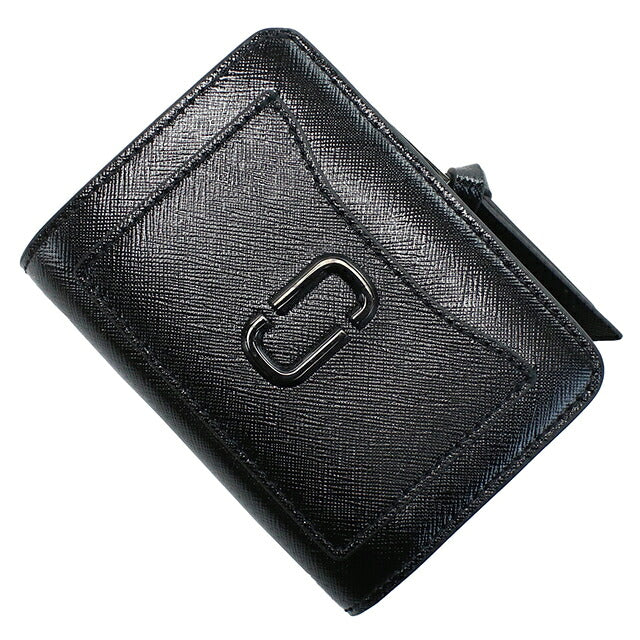 マークジェイコブス 二つ折り財布 二折財布小銭入付き 二折財布 コンパクト レディース MARC JACOBS THE MINI COMPACT WALLET レザー 2F3SMP051S07 MAJ3SMP051S07011