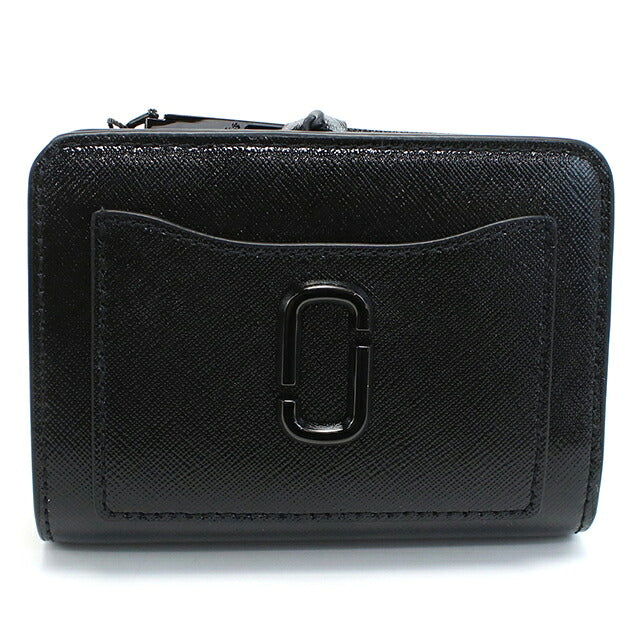 マークジェイコブス 二つ折り財布 二折財布小銭入付き 二折財布 コンパクト レディース MARC JACOBS THE MINI COMPACT WALLET レザー 2F3SMP051S07 MAJ3SMP051S07011