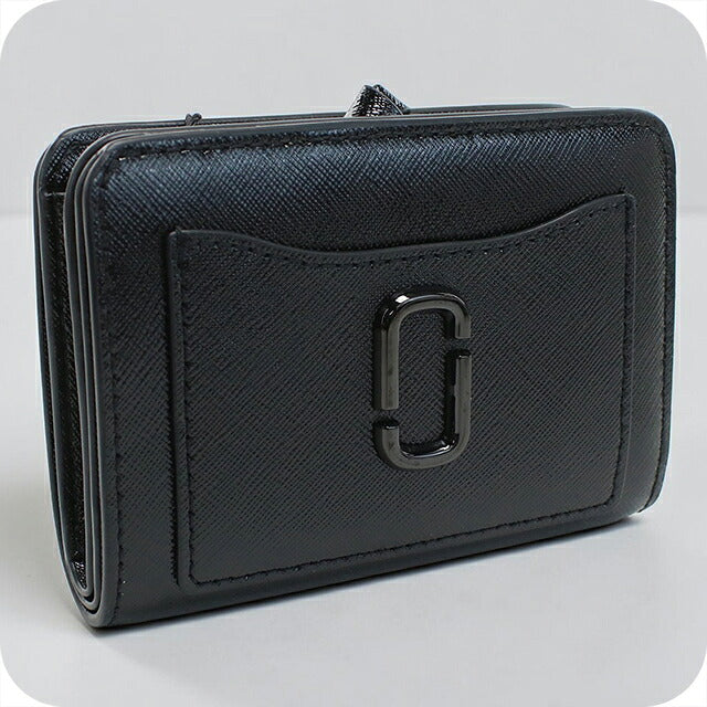 マークジェイコブス 二つ折り財布 二折財布小銭入付き 二折財布 コンパクト レディース MARC JACOBS THE MINI COMPACT WALLET レザー 2F3SMP051S07 MAJ3SMP051S07011