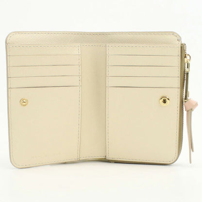 マークジェイコブス 二折財布小銭入付き レディース ブランド MARC JACOBS THE SLIM BIFOLD 2F3SMP061S07 ベージュ 財布 MAJ3SMP061S07021