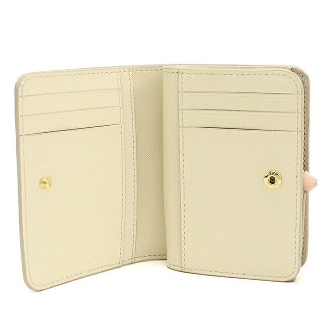 マークジェイコブス 二つ折り財布 二折財布小銭入付き 二折財布 コンパクト レディース MARC JACOBS THE MINI COMPACT WALLET 2F3SMP062S07 MAJ3SMP062S07021