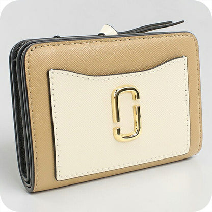 マークジェイコブス 二つ折り財布 二折財布小銭入付き 二折財布 コンパクト レディース MARC JACOBS THE MINI COMPACT WALLET 2F3SMP062S07 MAJ3SMP062S07061