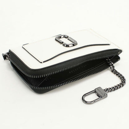マークジェイコブス キーリング付小銭入れ レディース ブランド MARC JACOBS THE TOP ZIP MULTI WALLET 2F3SMP063S07 ホワイト 財布 MAJ3SMP063S07011