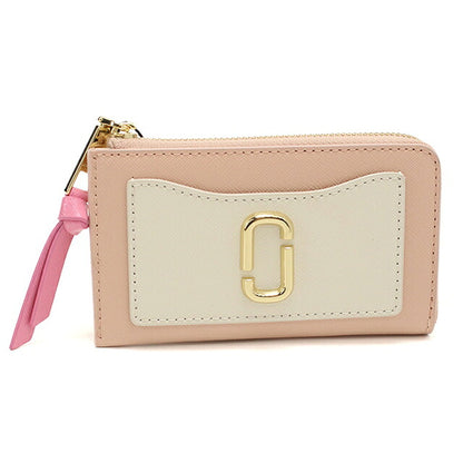マークジェイコブス キーリング付小銭入れ レディース MARC JACOBS THE TOP ZIP MULTI WALLET フラグメントケース 2F3SMP063S07 ROSE MULTI MAJ3SMP063S07031