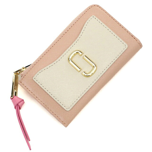 マークジェイコブス キーリング付小銭入れ レディース MARC JACOBS THE TOP ZIP MULTI WALLET フラグメントケース 2F3SMP063S07 ROSE MULTI MAJ3SMP063S07031