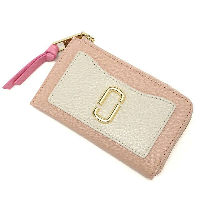 マークジェイコブス キーリング付小銭入れ レディース MARC JACOBS THE TOP ZIP MULTI WALLET フラグメントケース 2F3SMP063S07 ROSE MULTI MAJ3SMP063S07031