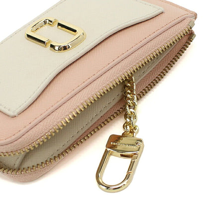 マークジェイコブス キーリング付小銭入れ レディース MARC JACOBS THE TOP ZIP MULTI WALLET フラグメントケース 2F3SMP063S07 ROSE MULTI MAJ3SMP063S07031