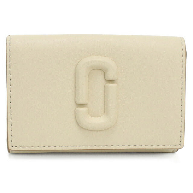マークジェイコブス 三折財布小銭入付き レディース ブランド MARC JACOBS THE TRIFOLD WALLET レザー 2S4SMP009S02 ホワイト 財布 MAJ4SMP009S02021