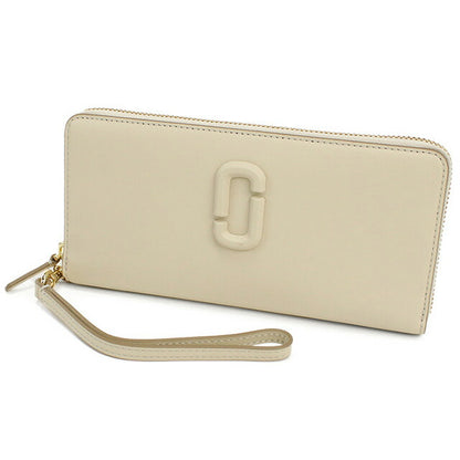 マークジェイコブス 長財布ラウンドファスナー レディース ブランド MARC JACOBS THE CONTINENTAL WALLET レザー 2P4SMP013S02 ホワイト MAJ4SMP013S02021