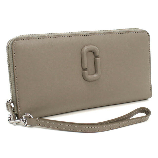 マークジェイコブス 長財布ラウンドファスナー レディース ブランド MARC JACOBS THE CONTINENTAL WALLET レザー 2P4SMP013S02 グレー MAJ4SMP013S02031