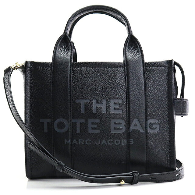 マークジェイコブス トートバッグ レディース ブランド MARC JACOBS MINI TRAVELER TOTE 2WAY レザー H009L01SP21 ブラック MAJH009L01SP21011