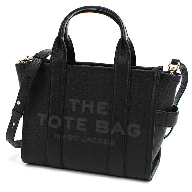 マークジェイコブス トートバッグ レディース ブランド MARC JACOBS MINI TRAVELER TOTE 2WAY レザー H009L01SP21 ブラック MAJH009L01SP21011