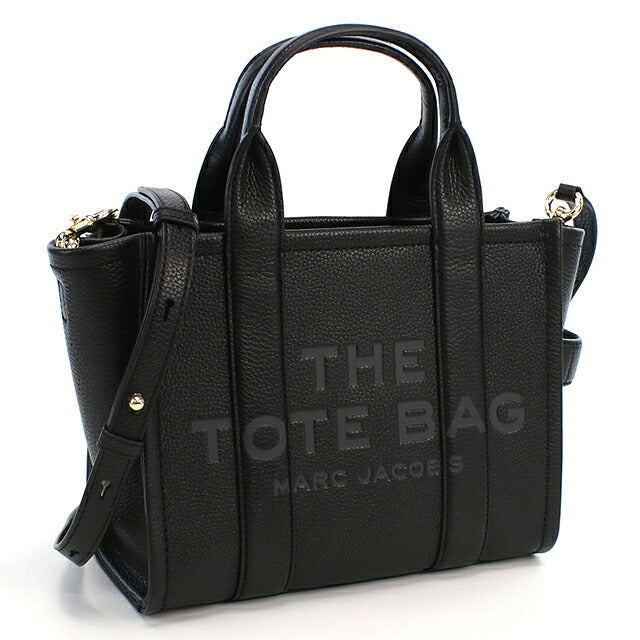 マークジェイコブス トートバッグ レディース ブランド MARC JACOBS MINI TRAVELER TOTE 2WAY レザー H009L01SP21 ブラック MAJH009L01SP21011