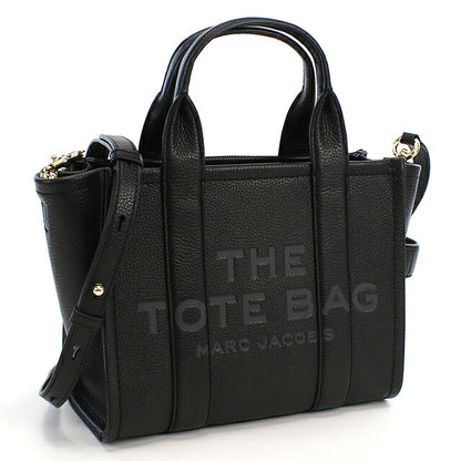 マークジェイコブス トートバッグ レディース ブランド MARC JACOBS MINI TRAVELER TOTE 2WAY レザー H009L01SP21 ブラック MAJH009L01SP21011