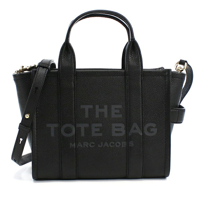 マークジェイコブス トートバッグ レディース ブランド MARC JACOBS MINI TRAVELER TOTE 2WAY レザー H009L01SP21 ブラック MAJH009L01SP21011
