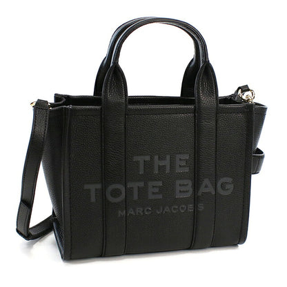 マークジェイコブス トートバッグ レディース ブランド MARC JACOBS MINI TRAVELER TOTE 2WAY レザー H009L01SP21 ブラック MAJH009L01SP21011