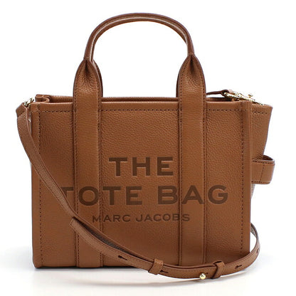 マークジェイコブス トートバッグ レディース ブランド MARC JACOBS MINI TRAVELER TOTE 2WAY レザー H009L01SP21 ブラウン MAJH009L01SP21051