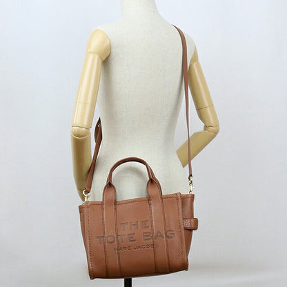 マークジェイコブス トートバッグ レディース ブランド MARC JACOBS MINI TRAVELER TOTE 2WAY レザー H009L01SP21 ブラウン MAJH009L01SP21051
