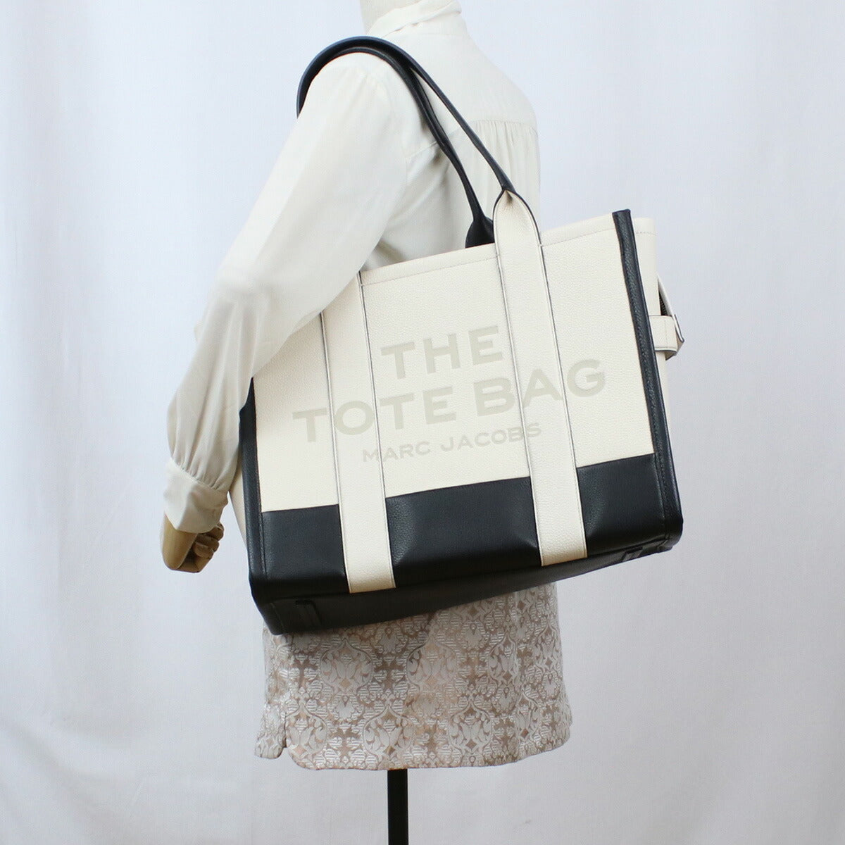 マークジェイコブス トートバッグ レディース レザー ベトナム H015L01RE22 IVORY MULTI ホワイト系 バッグ MAJH015L01RE22011