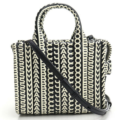 マーク・ジェイコブス トートバッグ レディース ブランド MARC JACOBS THE MICRO TOTE レザー ベトナム H052L03FA22 BLACK-WHITE ブラック バッグ MAJH052L03FA22011