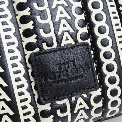 マーク・ジェイコブス トートバッグ レディース ブランド MARC JACOBS THE MICRO TOTE レザー ベトナム H052L03FA22 BLACK-WHITE ブラック バッグ MAJH052L03FA22011