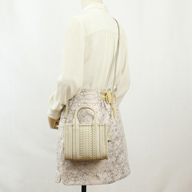 マーク・ジェイコブス トートバッグ レディース ブランド MARC JACOBS THE MICRO TOTE レザー ベトナム H052L03FA22 KHAKI カーキ バッグ MAJH052L03FA22021