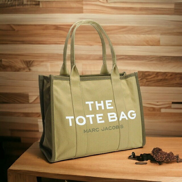 マーク・ジェイコブス トートバッグ レディース キャンバス ベトナム H073M01RE21 SLATE GREEN MULTI カーキ系 バッグ MAJH073M01RE21011
