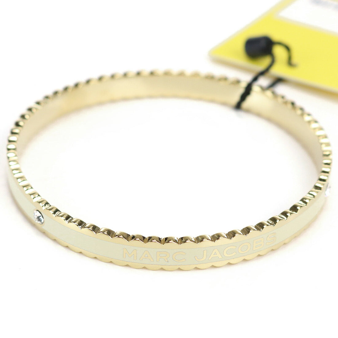 マーク・ジェイコブス バングル レディース メタル J103MT7PF22 CREAM-GOLD ホワイト系 ジュエリーアクセサリー MAJJ103MT7PF22021