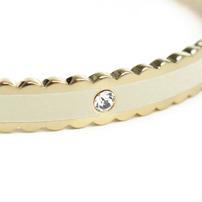 マーク・ジェイコブス バングル レディース メタル J103MT7PF22 CREAM-GOLD ホワイト系 ジュエリーアクセサリー MAJJ103MT7PF22021