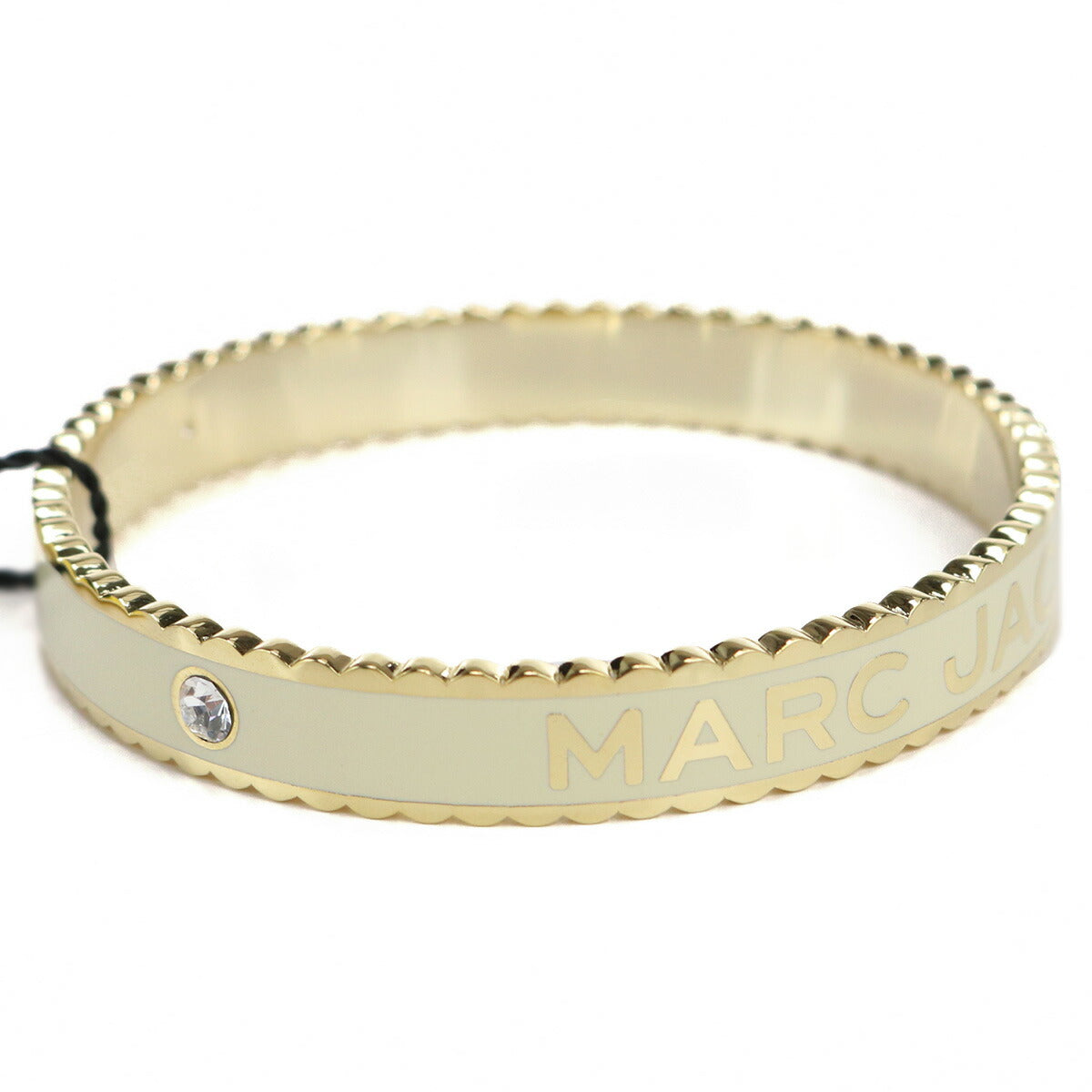 マーク・ジェイコブス バングル レディース メタル J105MT7PF22 CREAM-GOLD ホワイト系 ジュエリーアクセサリー MAJJ105MT7PF22021